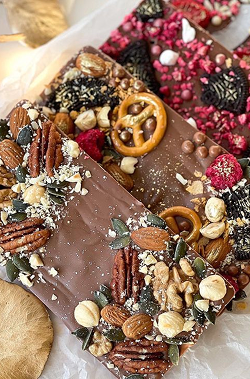 loaded chocolate bar